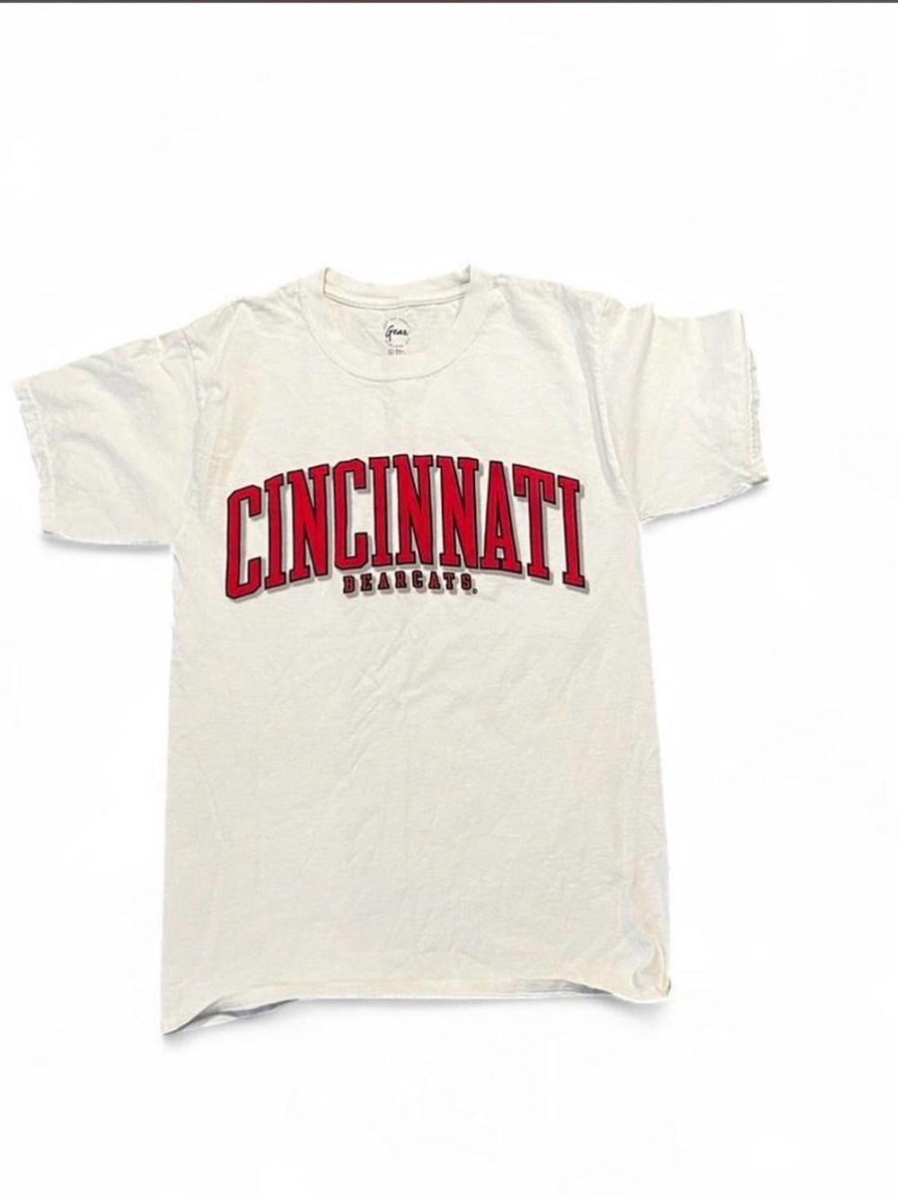 Gear For Sports Cincinnati White Short-Sleeve Graphic Tee